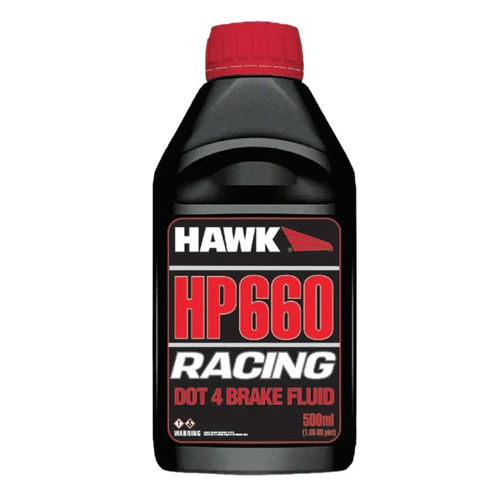 Hawk Performance HP660 High Temp Race Brake Fluid 500ml HP660
