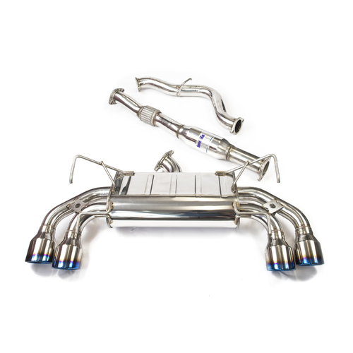 Invidia Q300 Cat Back Exhaust w/Ti Tips for Subaru WRX 11-14/STI 08-14 (Hatch)