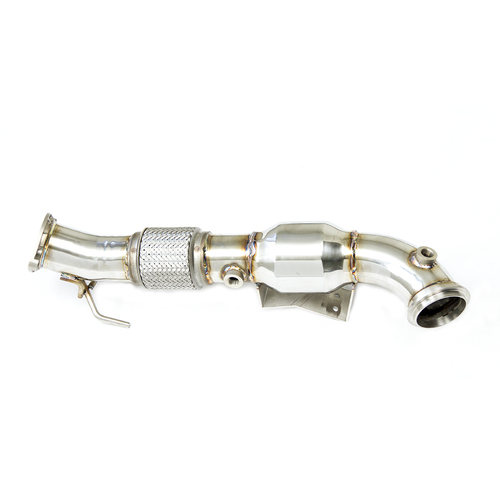 Invidia Down Pipe w/High Flow Cat for Ford Focus ST LW/LZ 11-18