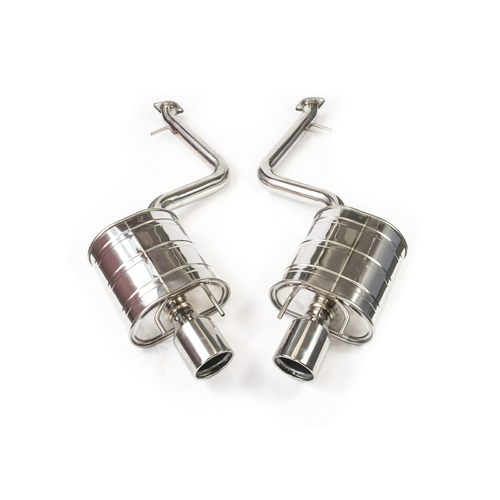 Invidia Q300 Diff Back Exhaust w/Stainless Rolled Tips for Lexus IS250 GSE30R 13-15/IS350 GSE31R 13-20