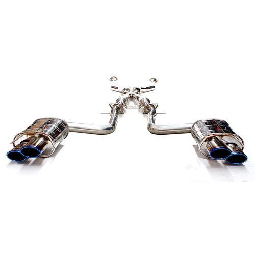Invidia Q300-H Cat Back Exhaust w/Ti Rolled Tips for Lexus RC F USC10R 14-20