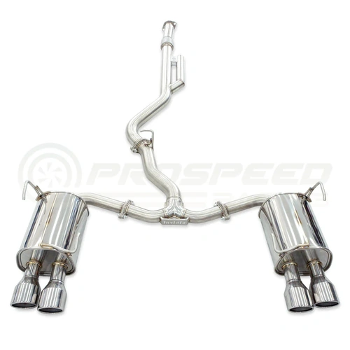 Invidia Q300 Cat Back Exhaust Subaru WRX VB 22+ (Sedan) silver tip
