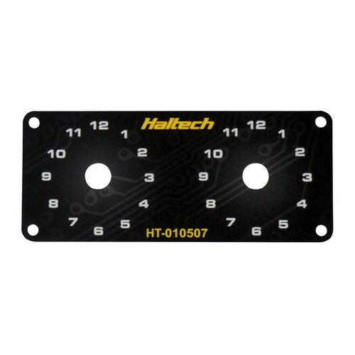 HALTECH Dual Switch Panel Only HT-010507
