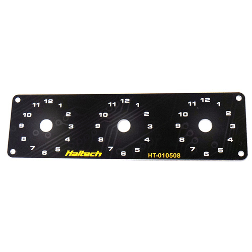 HALTECH Triple Switch Panel Only HT-010508