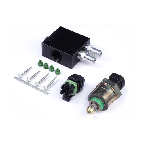 HALTECH Idle Air Control Kit Billet 4 Port Housingwith Screw-in Motor HT-020310