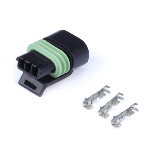 HALTECH Delphi 3 PinSingle Row Flat Coil Connector HT-030414