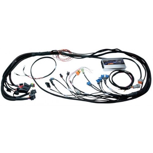 HALTECH Sport 2000 ¨C GM LS1/6 Gen IV (non DBW) Terminated Engine Harness Kit (EV6)