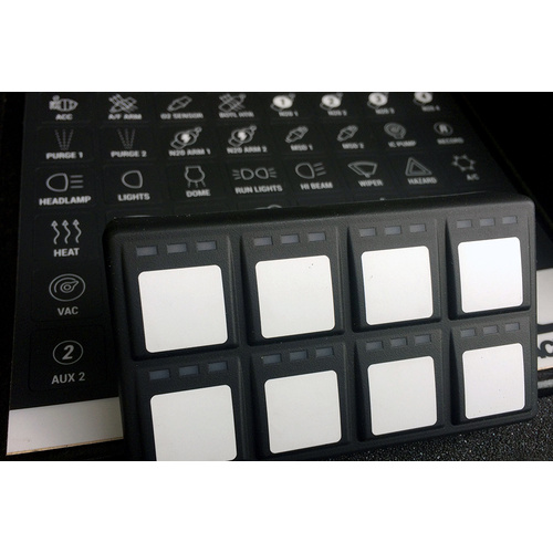 HALTECH SmartWire Switch Keypad 8 (2x4) Kit HT-06-500-KT-KPAD8