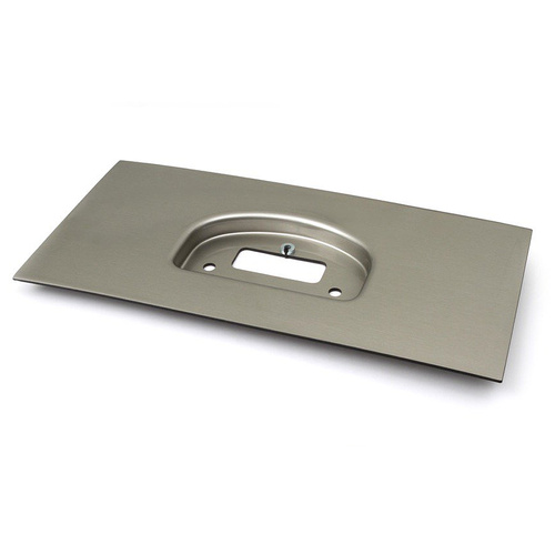 HALTECH IQ3 Dash Moulded Panel MountBrushed Silver HT-06-800-MB-IQ3-PAL