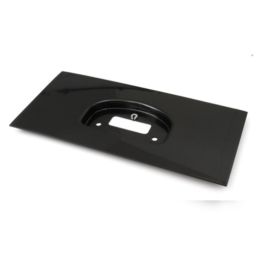 HALTECH IQ3 Dash Moulded Panel MountFaux Carbon Fibre Look HT-06-800-MB-IQ3-PCF