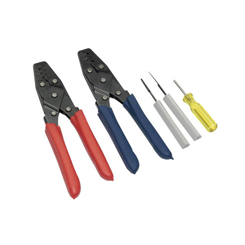 HALTECH Dual Crimper set inc 3 pin removal tools HT-070300