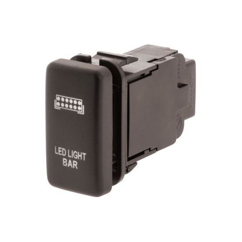 Hulk 4x4 Light Bar Push Button Switch - Blue (Hilux/Landcruiser 100 Series 98-13)