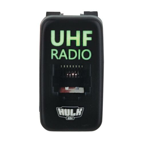 Hulk 4x4 RJ45 UHF Socket OE RPL Green LED (Early Toyota)