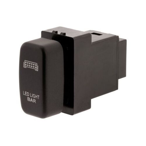 Hulk 4x4 Light Bar Push Button Switch - Amber (Pajero/Triton 02-15)