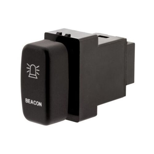 Hulk 4x4 Beacon Push Button Switch - Amber (Pajero/Triton 02-15)