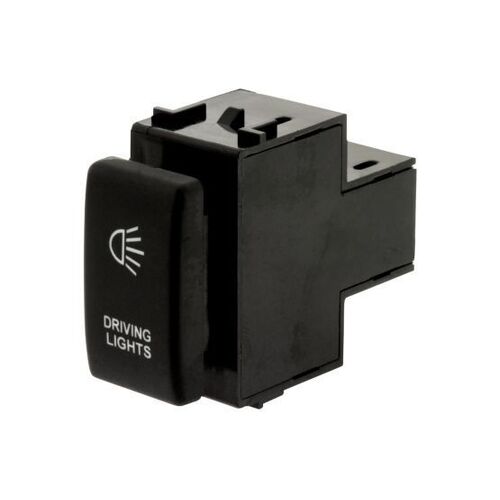 Hulk 4x4 Driving Light Push Button Switch - Amber (Pathfinder/Navara 05-18)