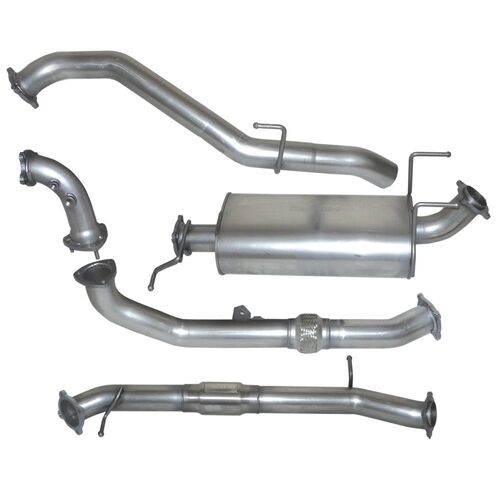 Hulk 4x4 Stainless Steel Exhaust Kit (Ranger/BT-50 06-10)