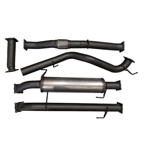 Hulk 4x4 Stainless Steel Exhaust Kit DPF Back (Mu-X 16+)