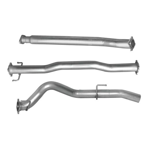 Hulk 4x4 Stainless Steel Exhaust Kit with Muffler Delete (Triton 15+)