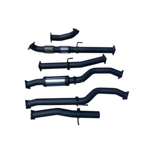 Hulk 4x4 Stainless Steel Exhaust Kit (Hilux 150 Series 05-15)