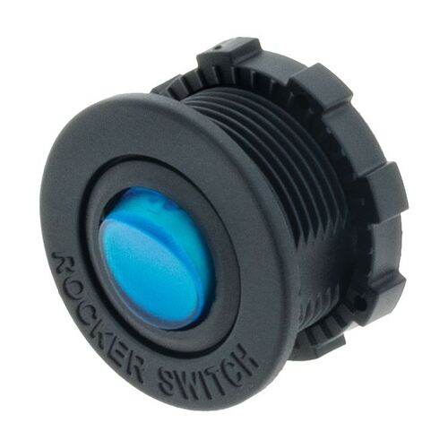 Hulk 4x4 Rocker Switch Blue LED 12V T/S Flush & Surface Mount Hous