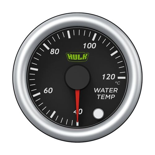 Hulk 4x4 52MM Water Temperature Gauge 40-120 DEG