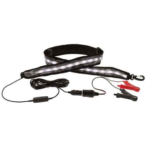 Hulk 4x4 LED Camping Strip Lamp 12V Wht Illum 1.2M Hook/Clip