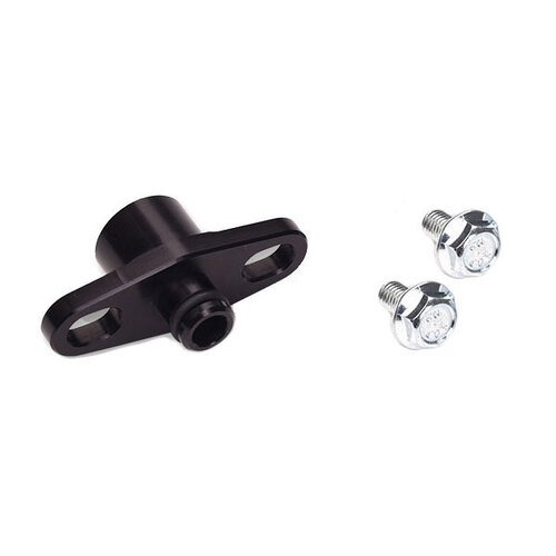 IAG Performance Straight OEM Fuel Rail Adaptor For Aftermarket FPR's for (WRX/STi 01-07)