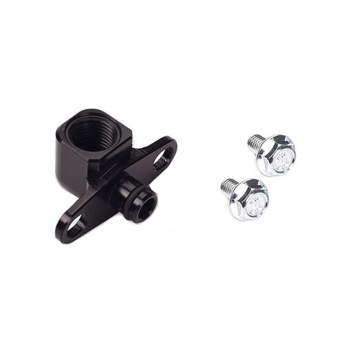 IAG Performance 90 Degree OEM Fuel Rail Adapter For Aftermarket FPR's for (WRX/STi 01-07)