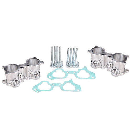 IAG Performance CNC Side Feed TGV Deletes for (04-06 Liberty GT) - Silver