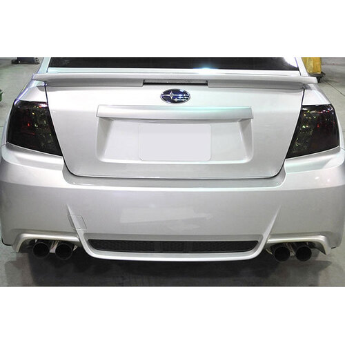 IAG Performance RockBlocker Smoked Tail Light Overlay Film Kit for (WRX/STi 08-14 Sedan)