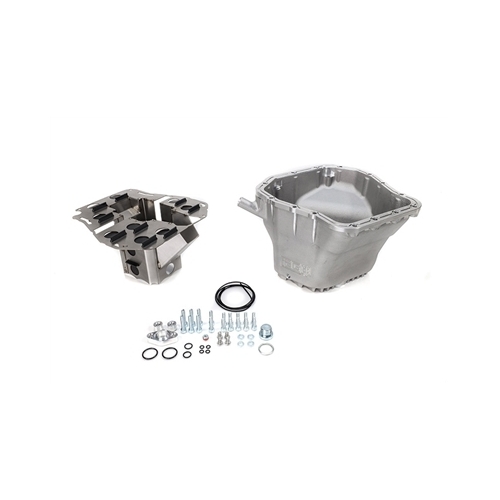 IAG Performance EJ Competition Series Oil Pan -Silver for (WRX/STi/Forester)