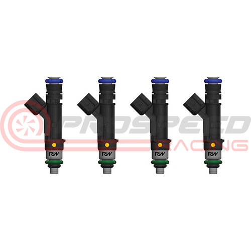 Raceworks Set of 4 980cc Fuel Injectors for Mazda MX-5 ND/Ford Focus LR, LS, LT, LV  INJ-505-4