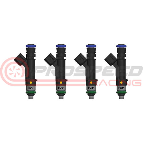Raceworks Set of 4 980cc Fuel Injectors for Mazda MX-5 ND/Ford Focus LR, LS, LT, LV  INJ-505-4