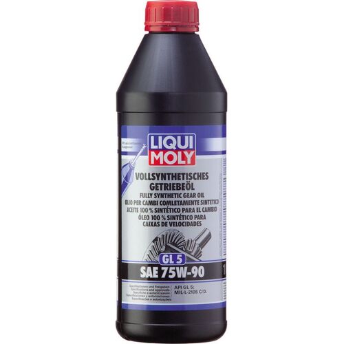 Liqui Moly Fully Synthetic Gear Oil GL5 SAE 75W-90 1L