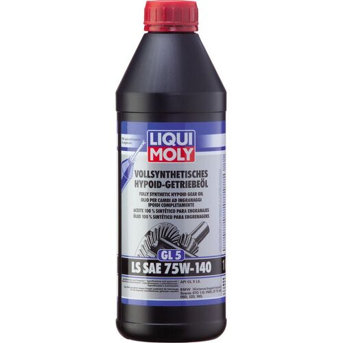 Liqui Moly Fully Synthetic Hypoid Gear Oil GL5 LS SAE 75W-140 1L