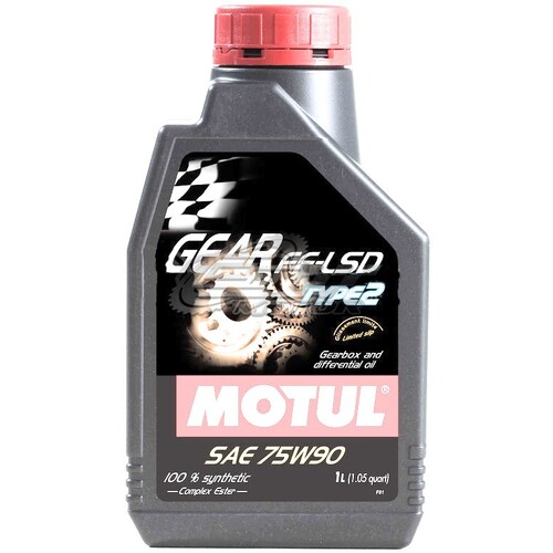 Motul Gear FF-LSD Type 2 75W90 Transmission and Differential Fluid 1L