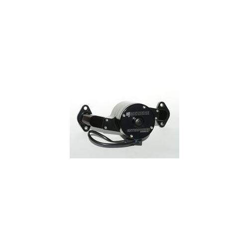 Meziere Electric Water Pump for Chevy BB, 42GPM Heavy Duty Motor - Black