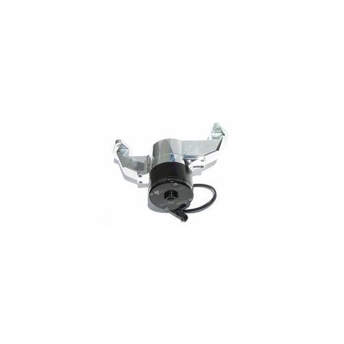 Meziere Electric Water Pump for Chevy BB, 42GPM Heavy Duty Motor - Polished