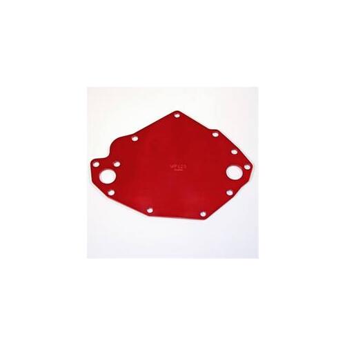 Meziere Electric Water Pump Backing Plate for FORD SB Cleveland - Red