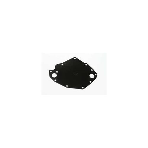Meziere Electric Water Pump Backing Plate for FORD SB Cleveland - Black