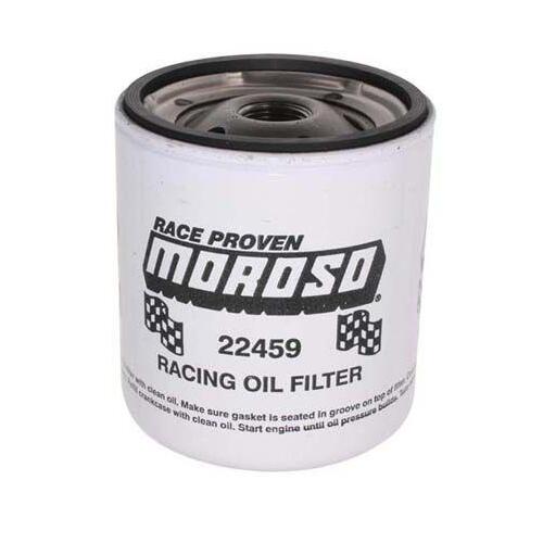 Moroso Racing Oil Filter Suit SBC/BBC, 13/16-16 UNF Thread, Short Design