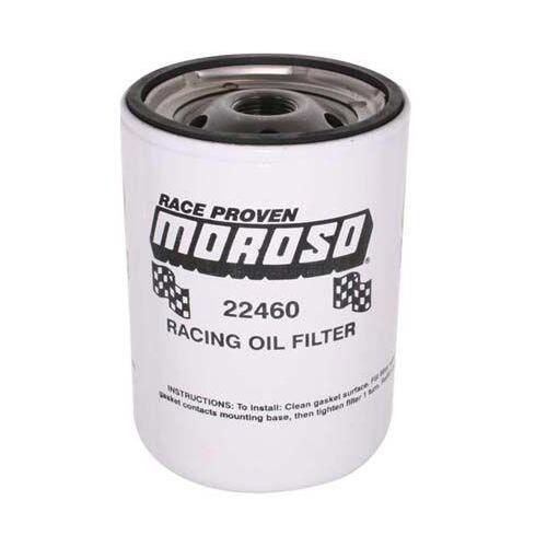 Moroso Racing Oil Filter SBC/BBC, 13/16-16 UNF Thread, Long Design