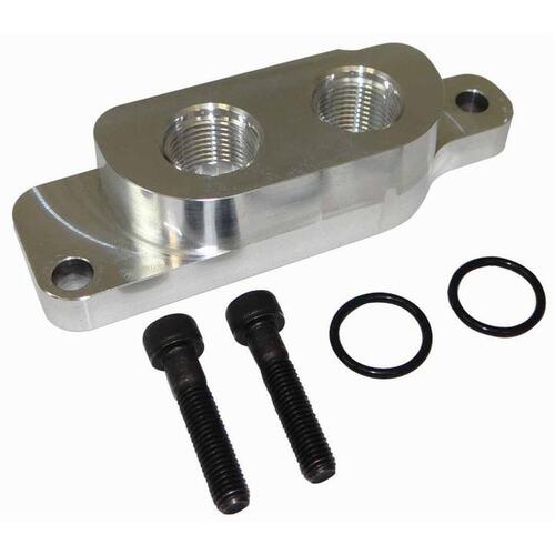 Moroso GM LS Series Remote Oil Filter Adapter