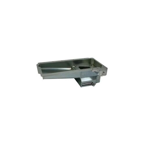 MOROSO OIL PAN, GM LS, SWAP, REAR SUMP, ROAD RACE, SPIN-ON OIL FILTER ADAPTER