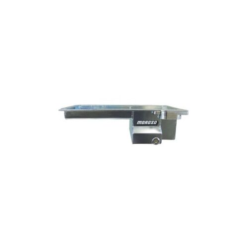 MOROSO OIL PAN, GM LS, EARLY F-BODY, REAR SUMP, ROAD RACE, REMOTE OIL FILTER ADAPTER