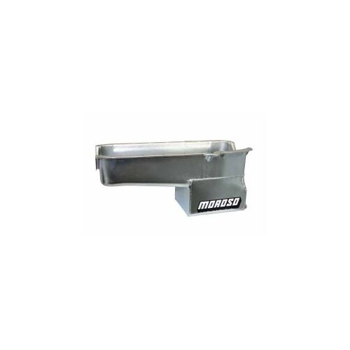 MOROSO OIL PAN, SBC PRE- 80 DRIVER'S SIDE DIPSTICK, 9.50 IN. DEEP