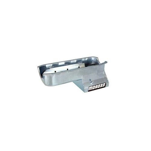 MOROSO OIL PAN, SBC PRE-85, DART SHP, 8.25 IN. DEEP STROKER T-SUMP, WINDAGE TRAY