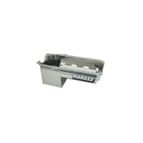 MOROSO OIL PAN , SBC PRE-85, DART SHP, DRAG RACE, POWER POUCH, 8.25 IN. DEEP