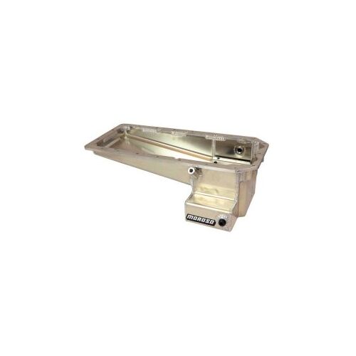 MOROSO OIL PAN, CHRYSLER HEMI GEN. 3, 5.7, 6.1, 6.4, ROAD RACE BAFFLED, SUPERCHARGER FRONT RAIL, 7.625 IN DEEP